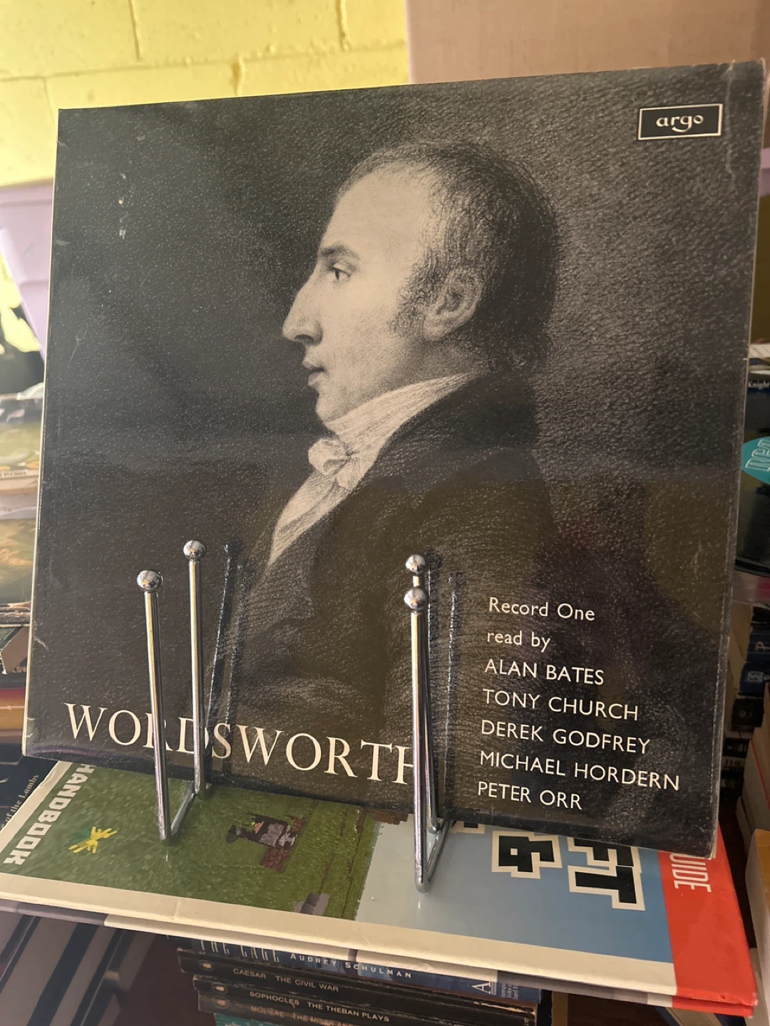 Argo Record One Wordsworth read by Alan Bates