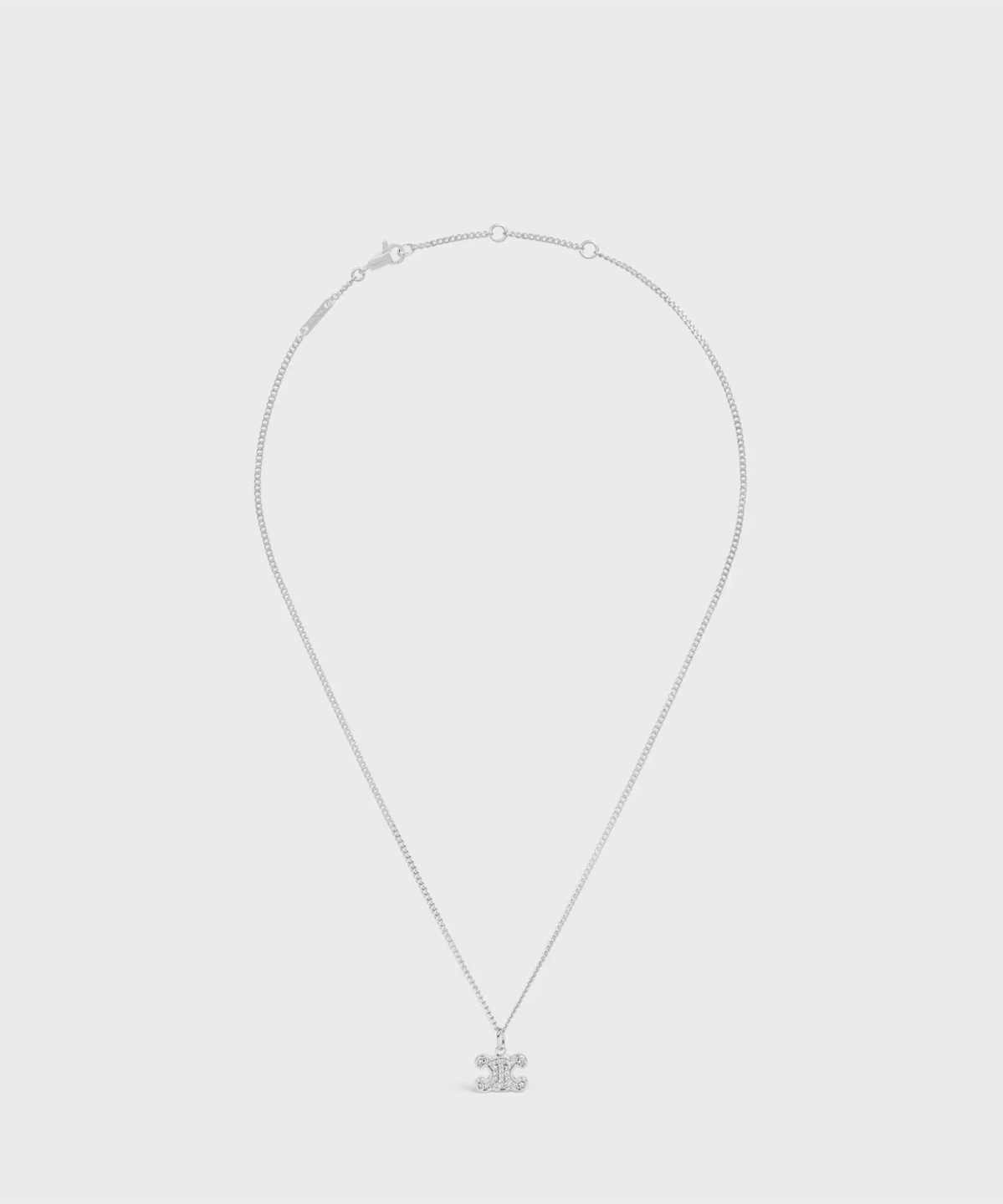 Celine Triomphe Rhinestone Necklace