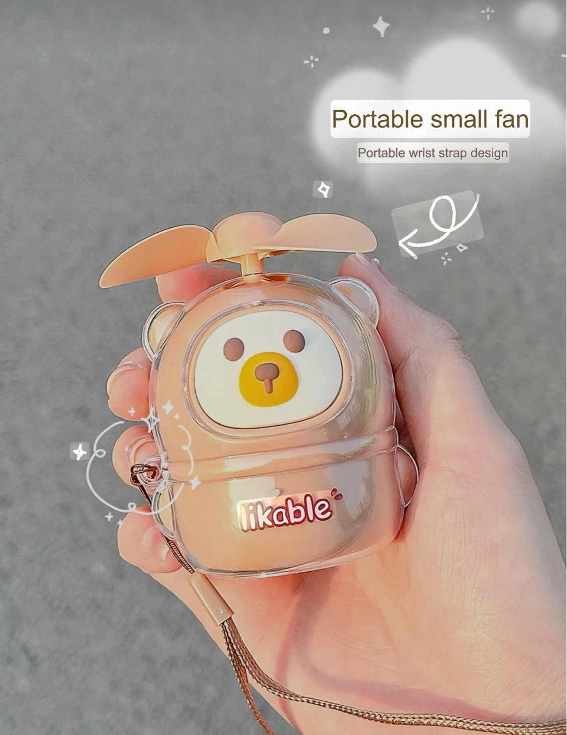 Handheld mini fan - photo 2