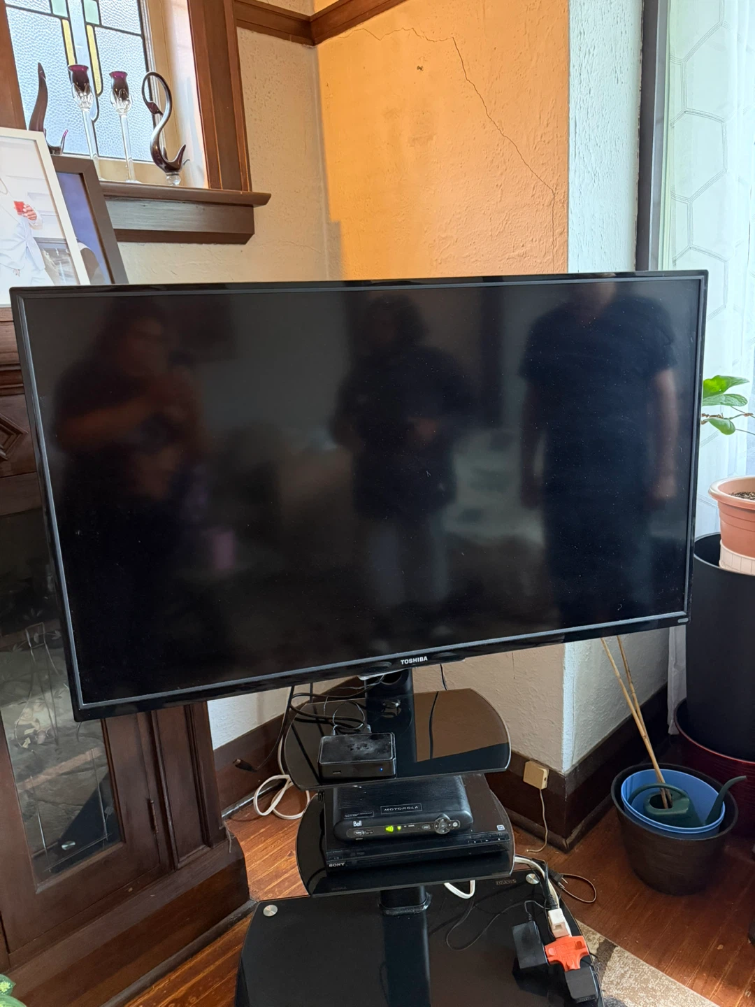 Broken Toshiba 50" Flat Screen TV