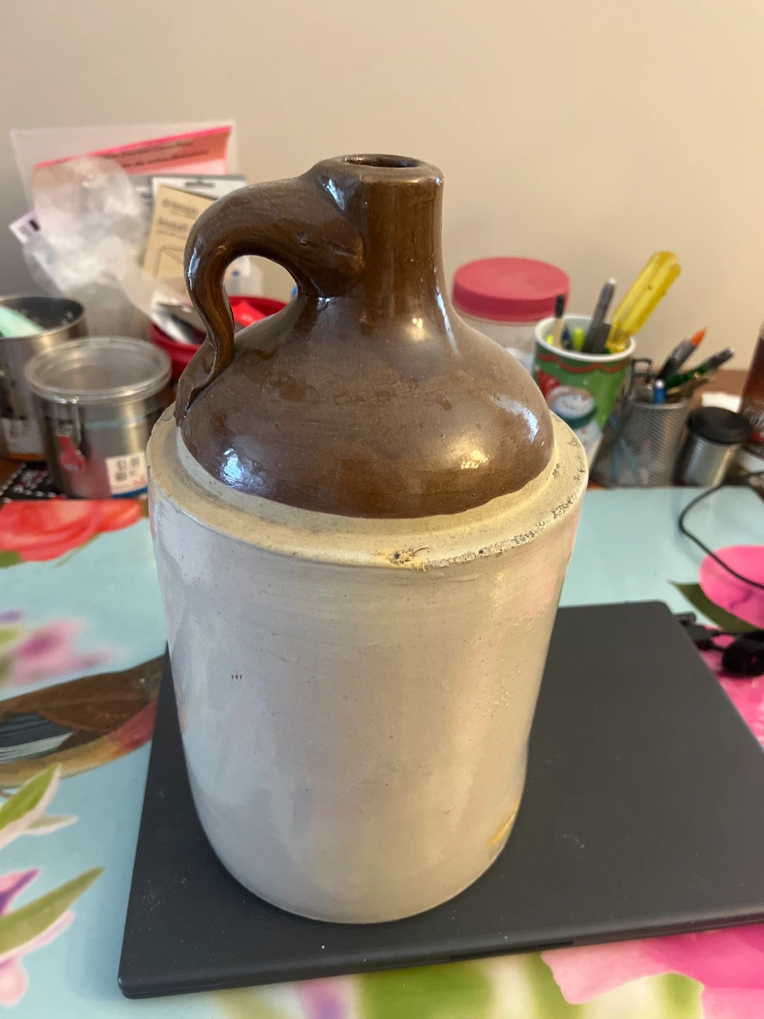 Vintage Stoneware Jug - photo 2