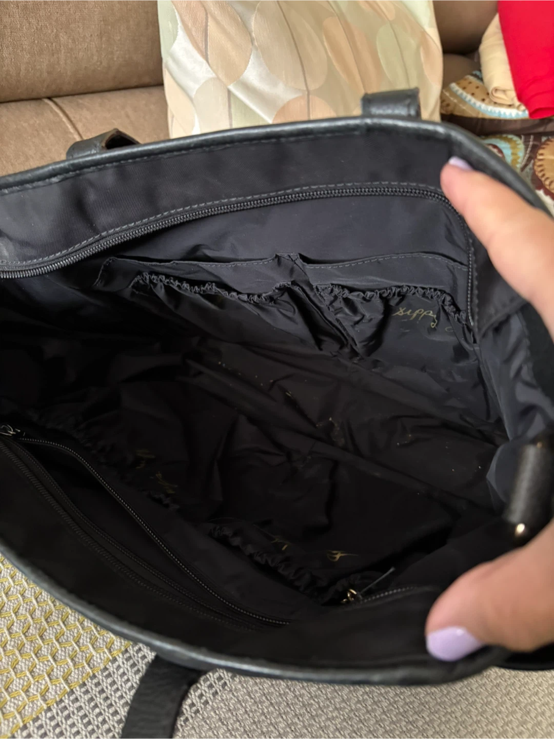 Rebecca Minkoff Black Quilted functional Bag - photo 3