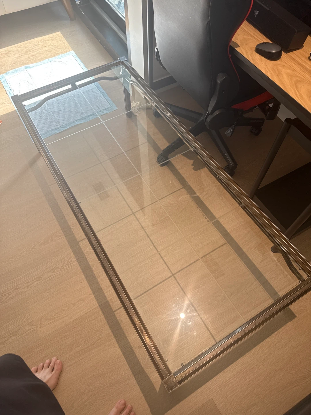 Glass Top Coffee Table