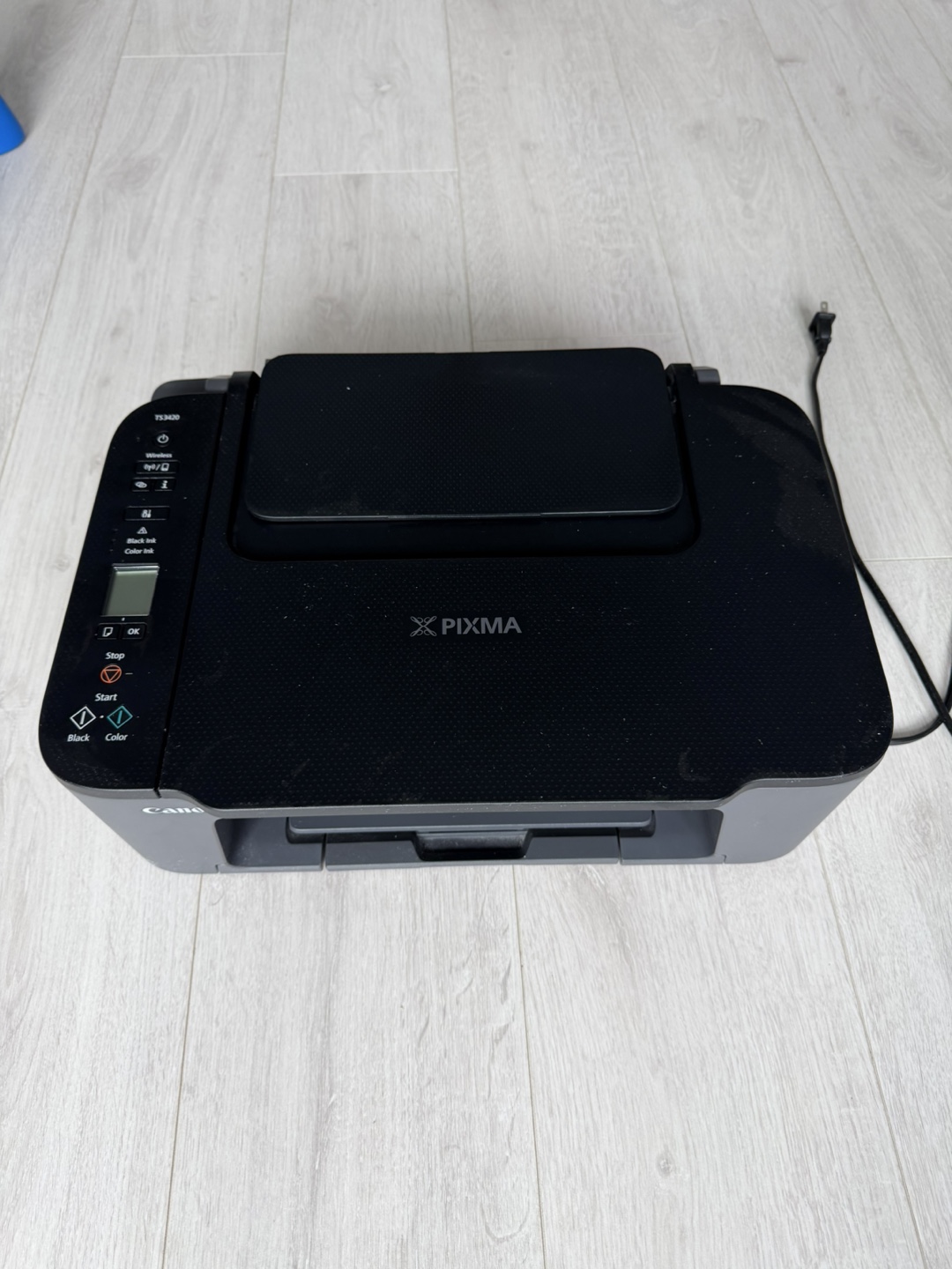 Canon PIXMA TS3420 Printer With two black toners