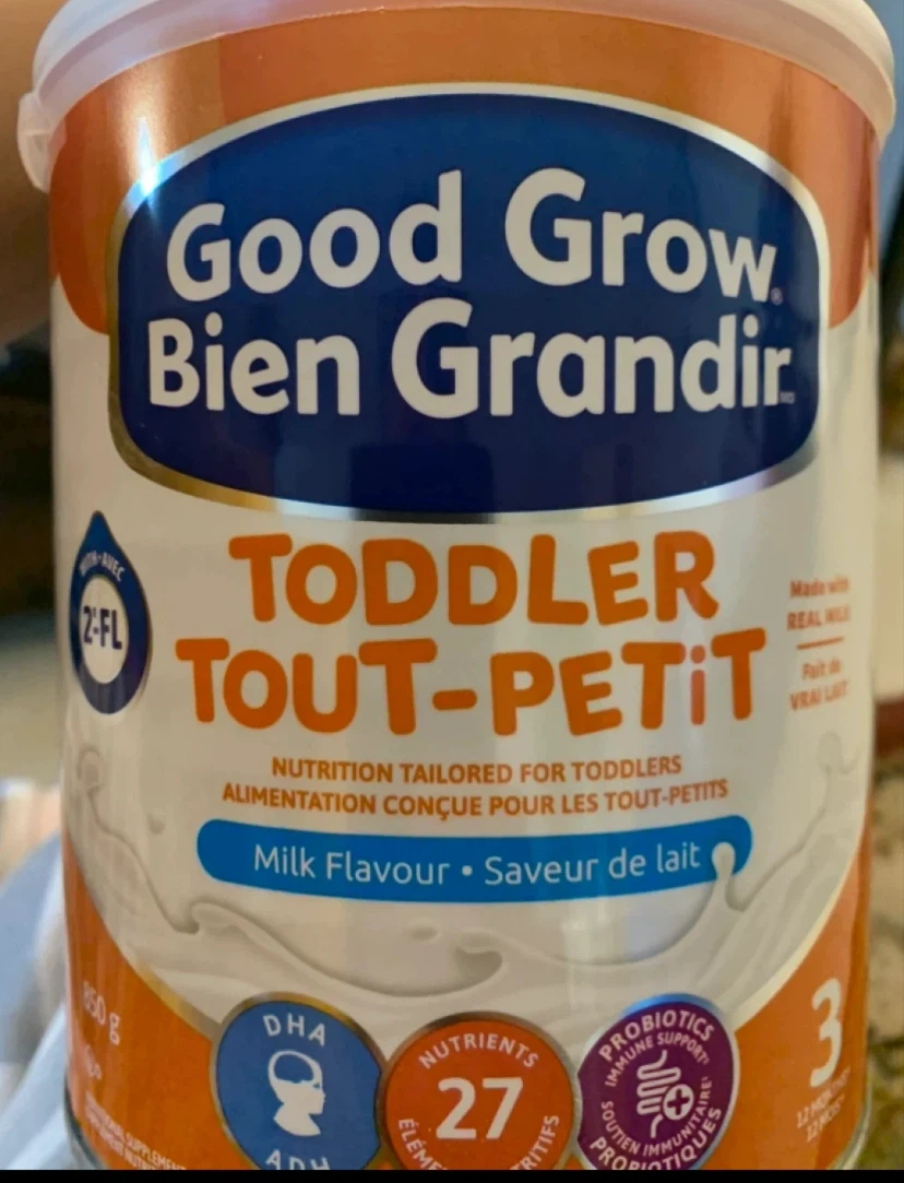 Good Grow Bien Grandir Toddler Milk Flavour Formula