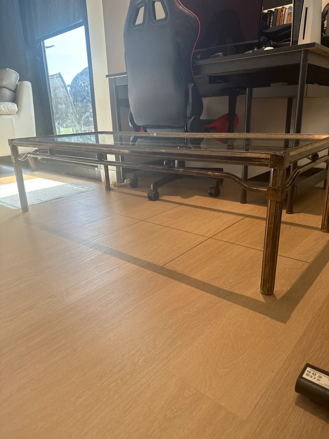 Glass Top Coffee Table - photo 3