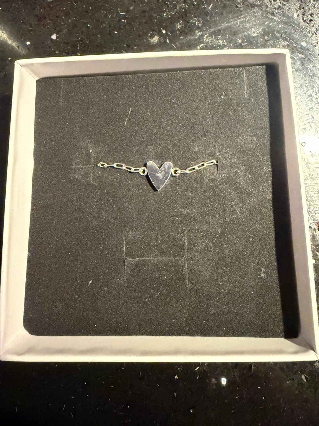 Silver Heart Charm Bracelet - photo 2
