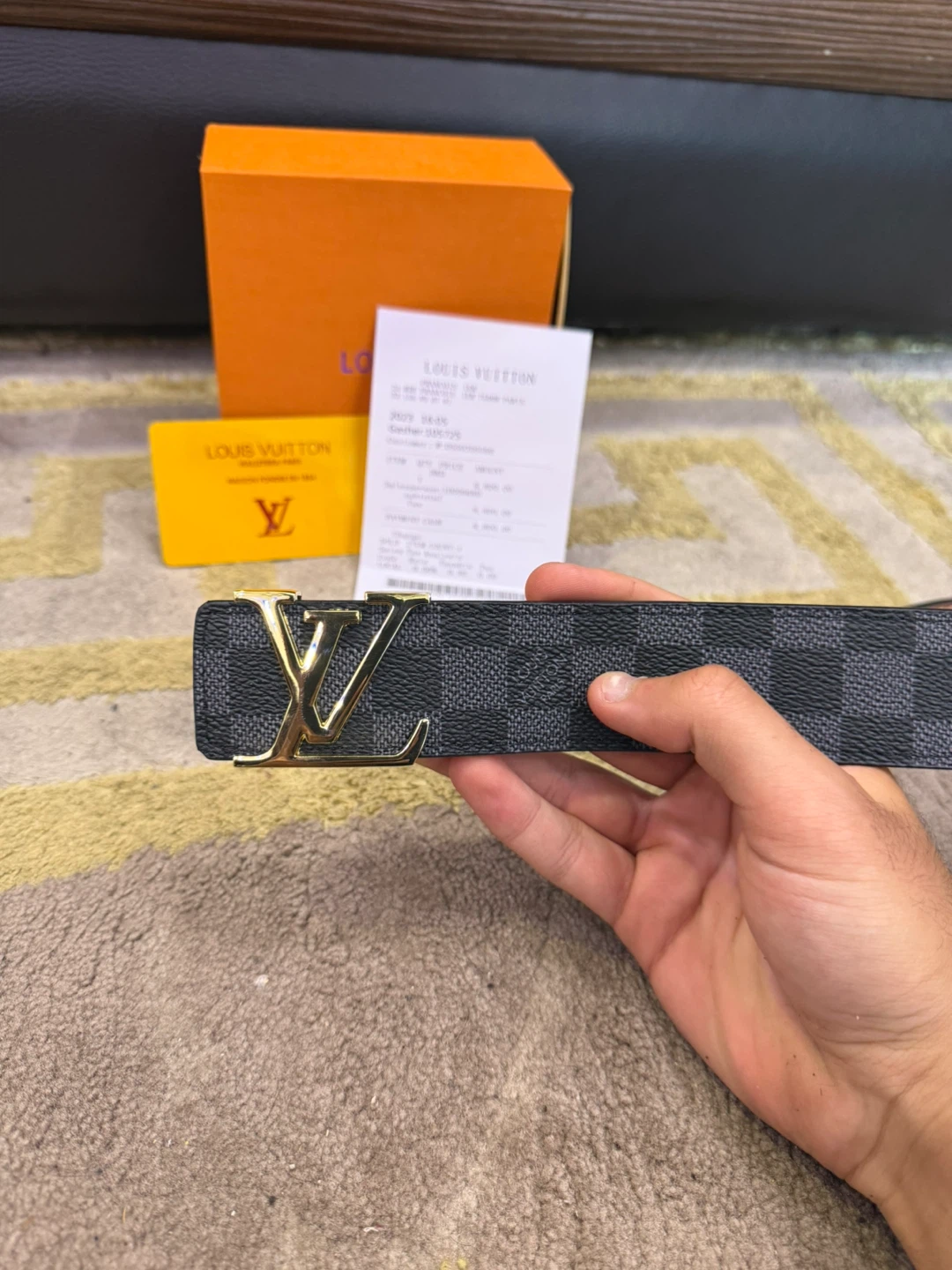 Louis Vuitton Damier Ebene Belt - photo 3
