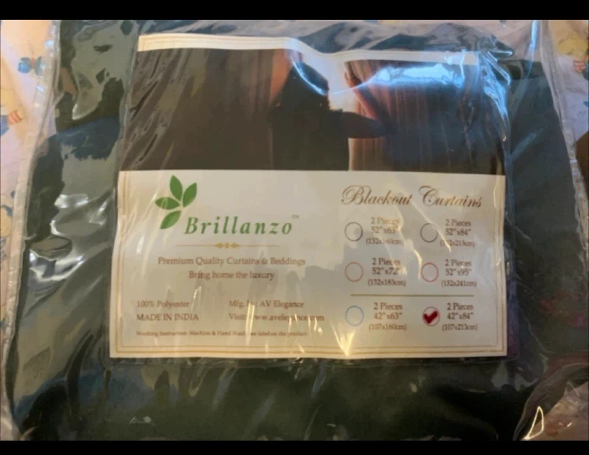 Brillanzo Blackout Curtains - photo 3