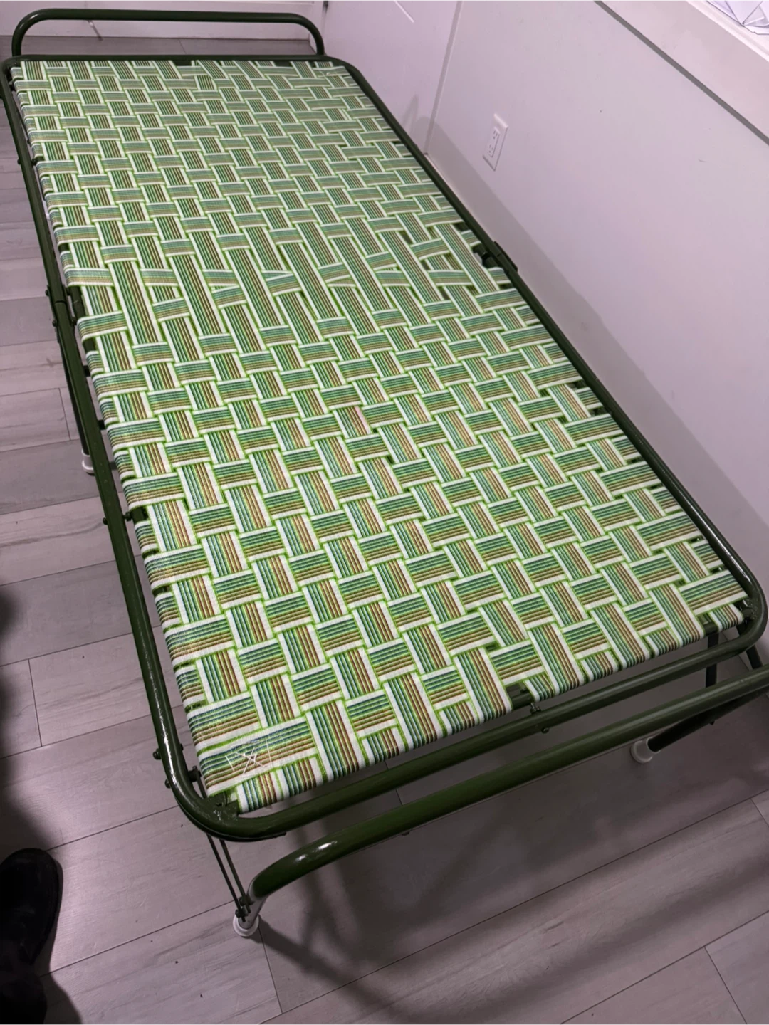 Vintage Folding Cot Bed