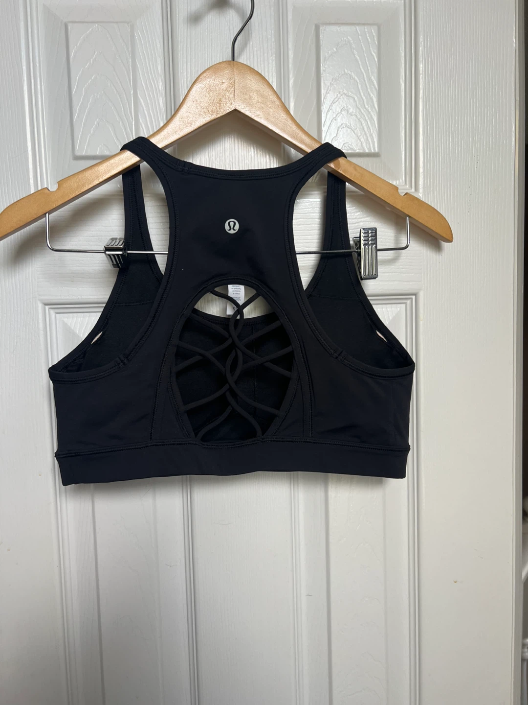 Lululemon Black Sports Bra size 10 - photo 3