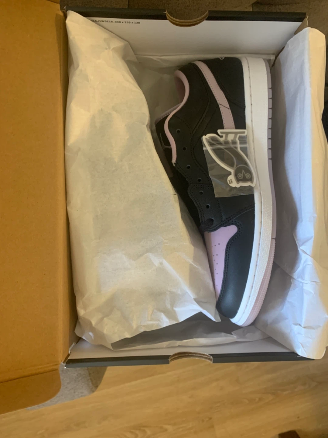 Air Jordan 1 Low SE Black/Iced Lilac-White - photo 5