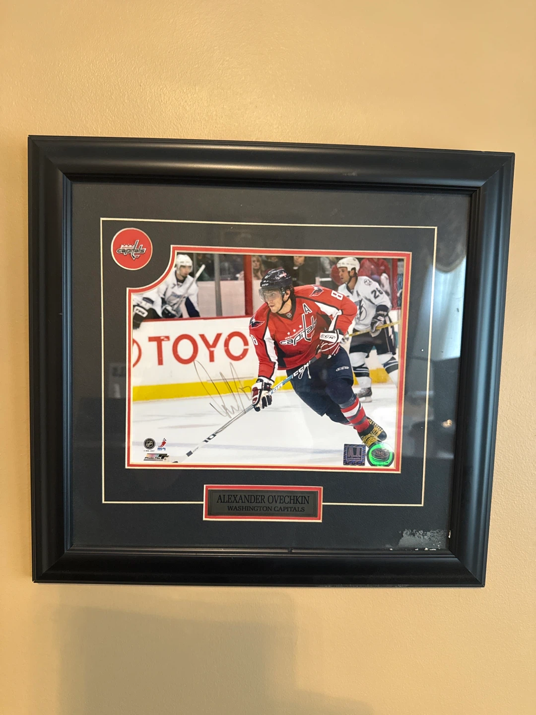 Alexander Ovechkin Signed Washington Capitals Framed Photo