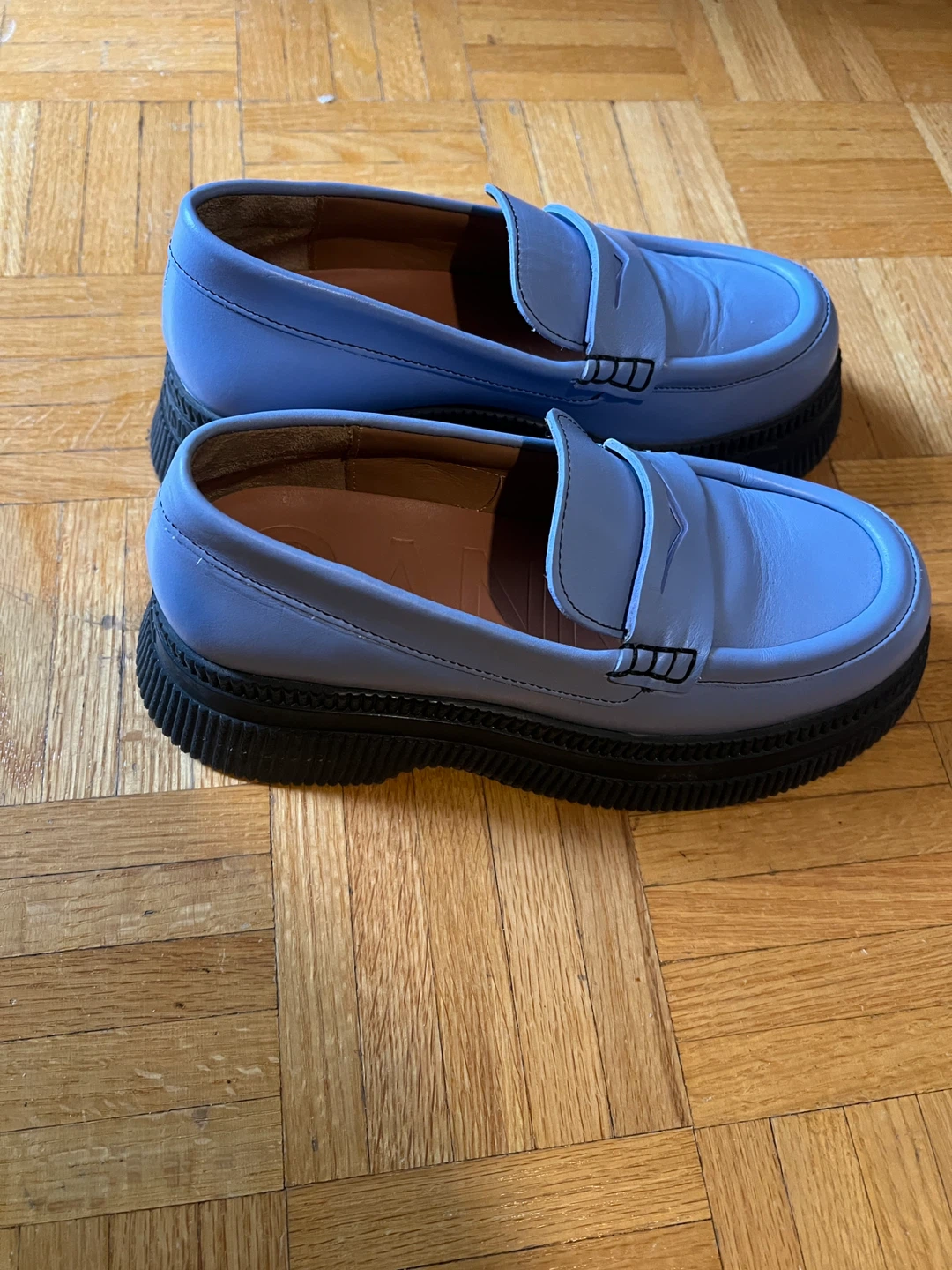 Ganni Periwinkle Loafers - photo 4