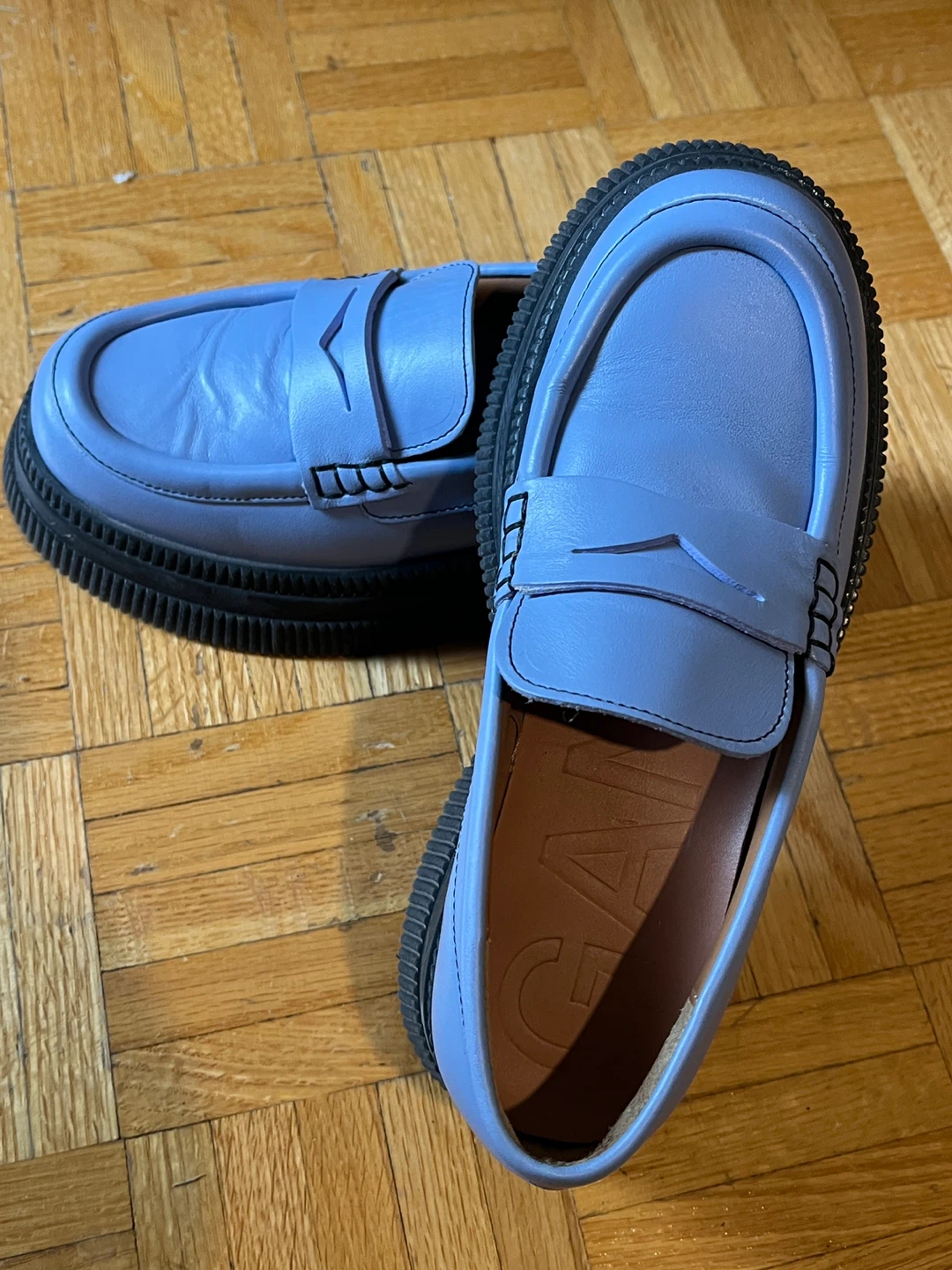 Ganni Periwinkle Loafers - photo 5