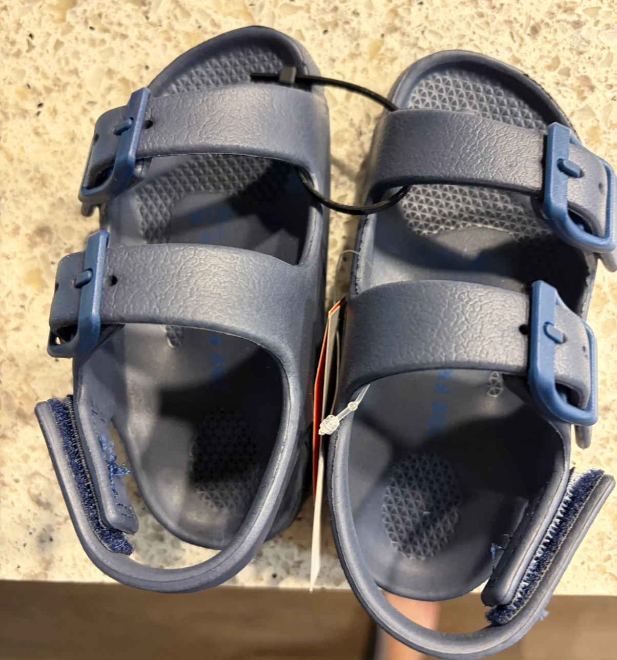Blue Kids' Sandals size small (6-7)