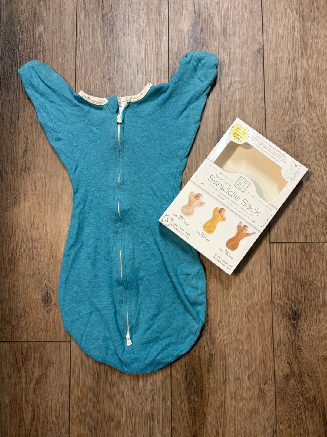 Swaddle Designs Transitional Swaddle Sack - Small - Blue - photo 2