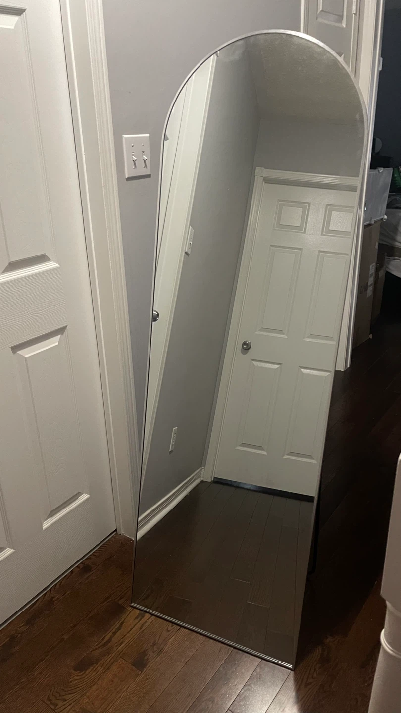 Arch Floor Mirror- 64.1 inches by 21.1 inches - photo 2