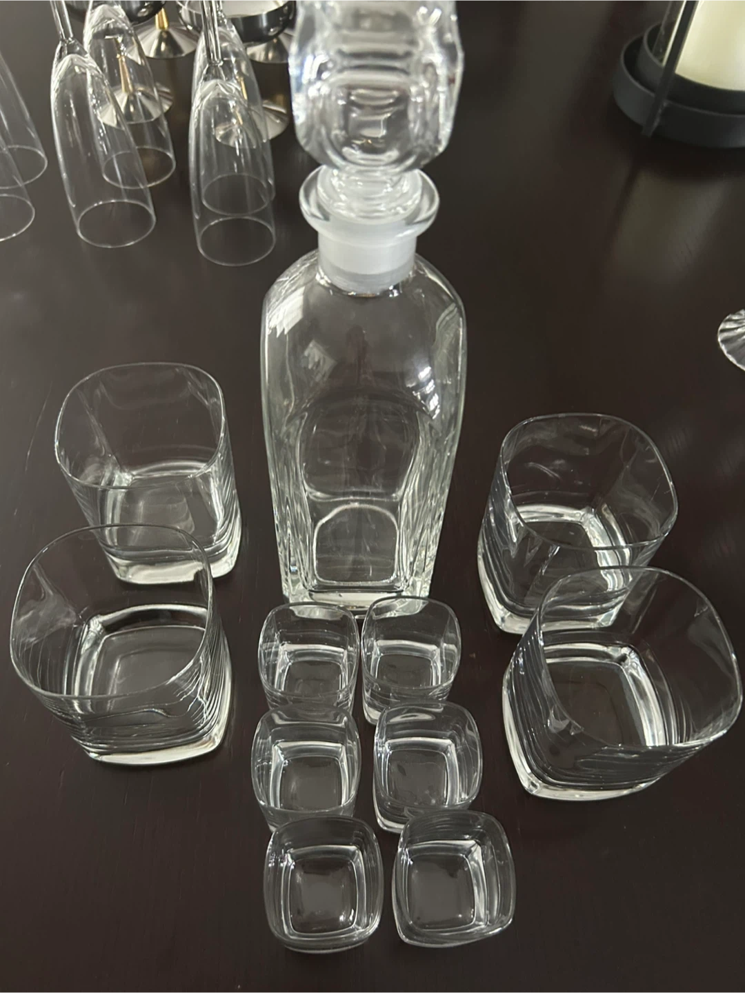 Glass Decanter Set