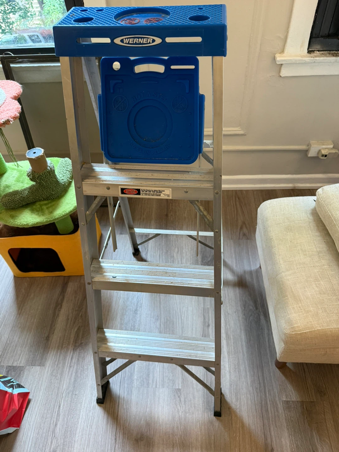 Werner 3-Step Step Stool Ladder - photo 2