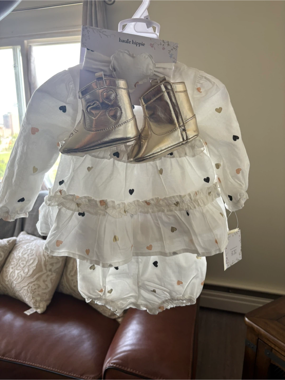 Hauke Hippie Baby Outfit with Boots