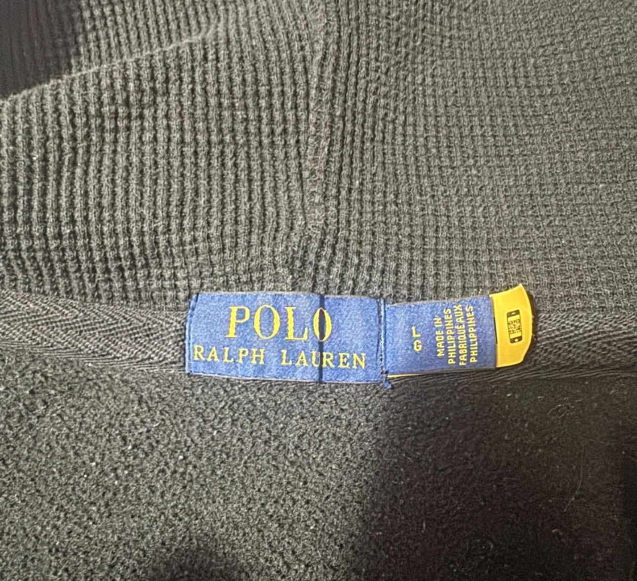 Polo Ralph Lauren Black Zip-Up Hoodie - photo 2
