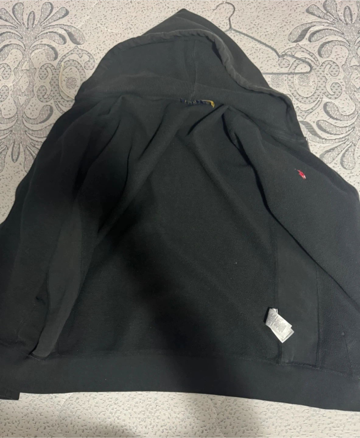 Polo Ralph Lauren Black Zip-Up Hoodie - photo 3