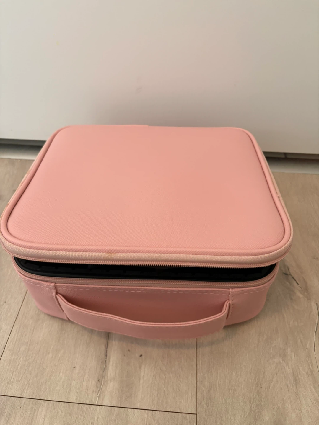Pink Makeup Train Case