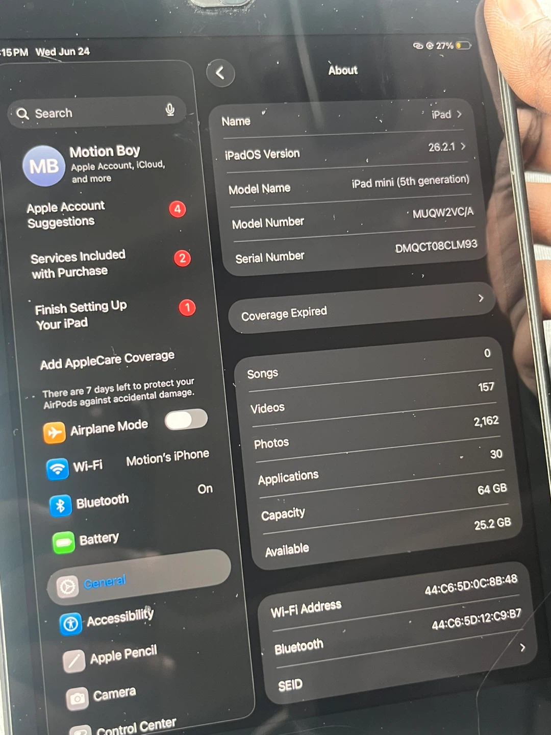 Apple iPad mini (5th generation) 64 GB - photo 2