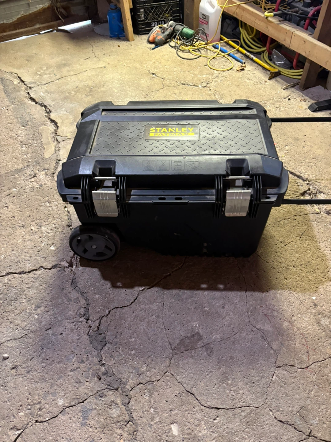 Stanley Rolling Tool Box with Accessories