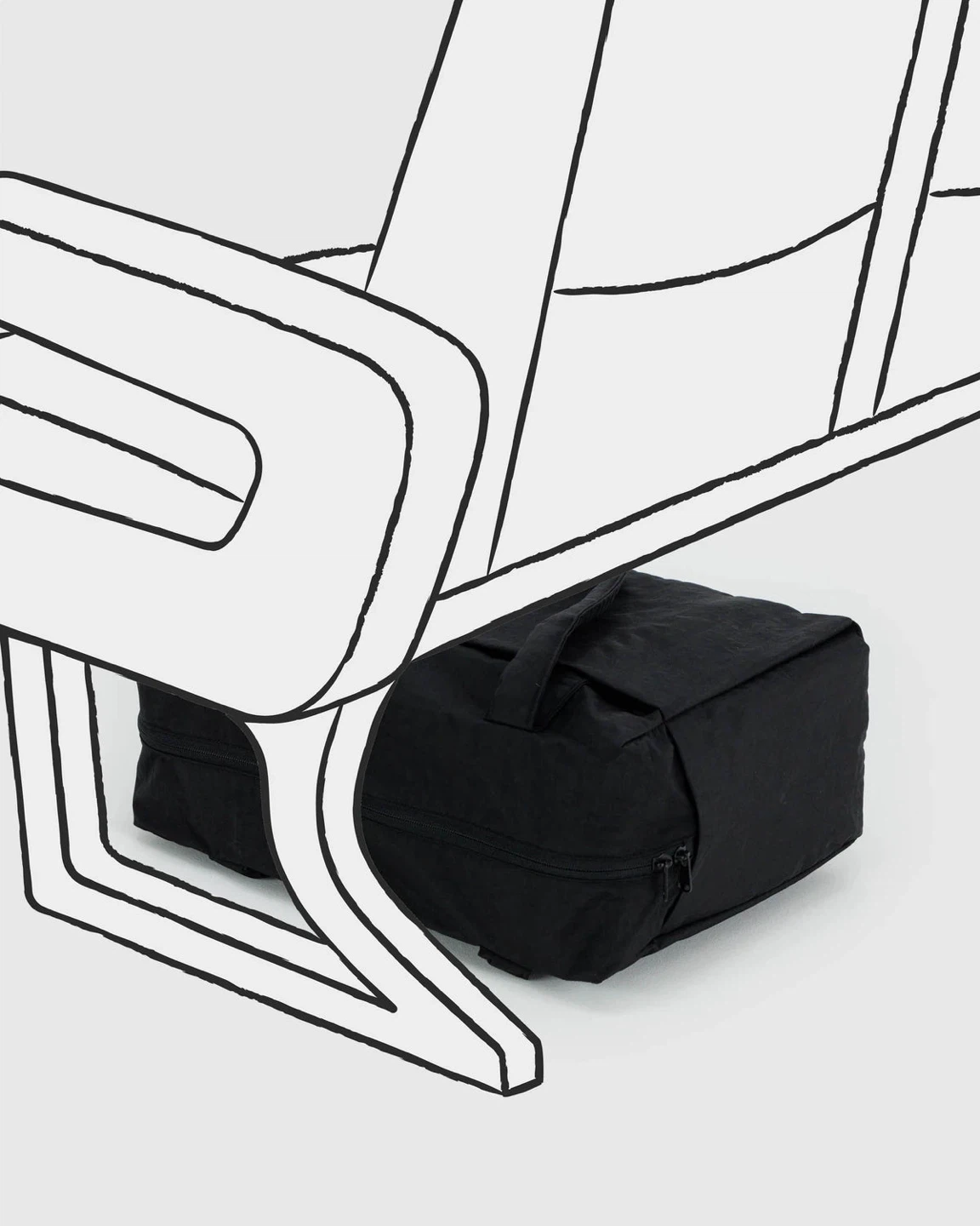 BAGGU Cloud Carry-On Black Sm NEW  with tags - photo 4