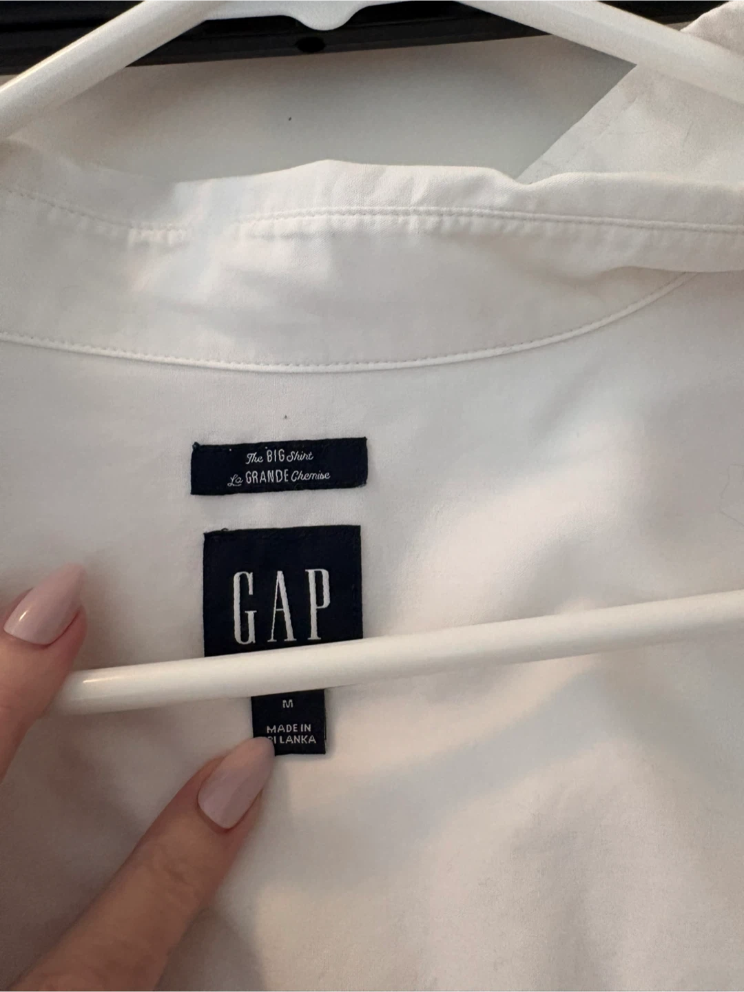 GAP The Big Shirt M White - photo 2