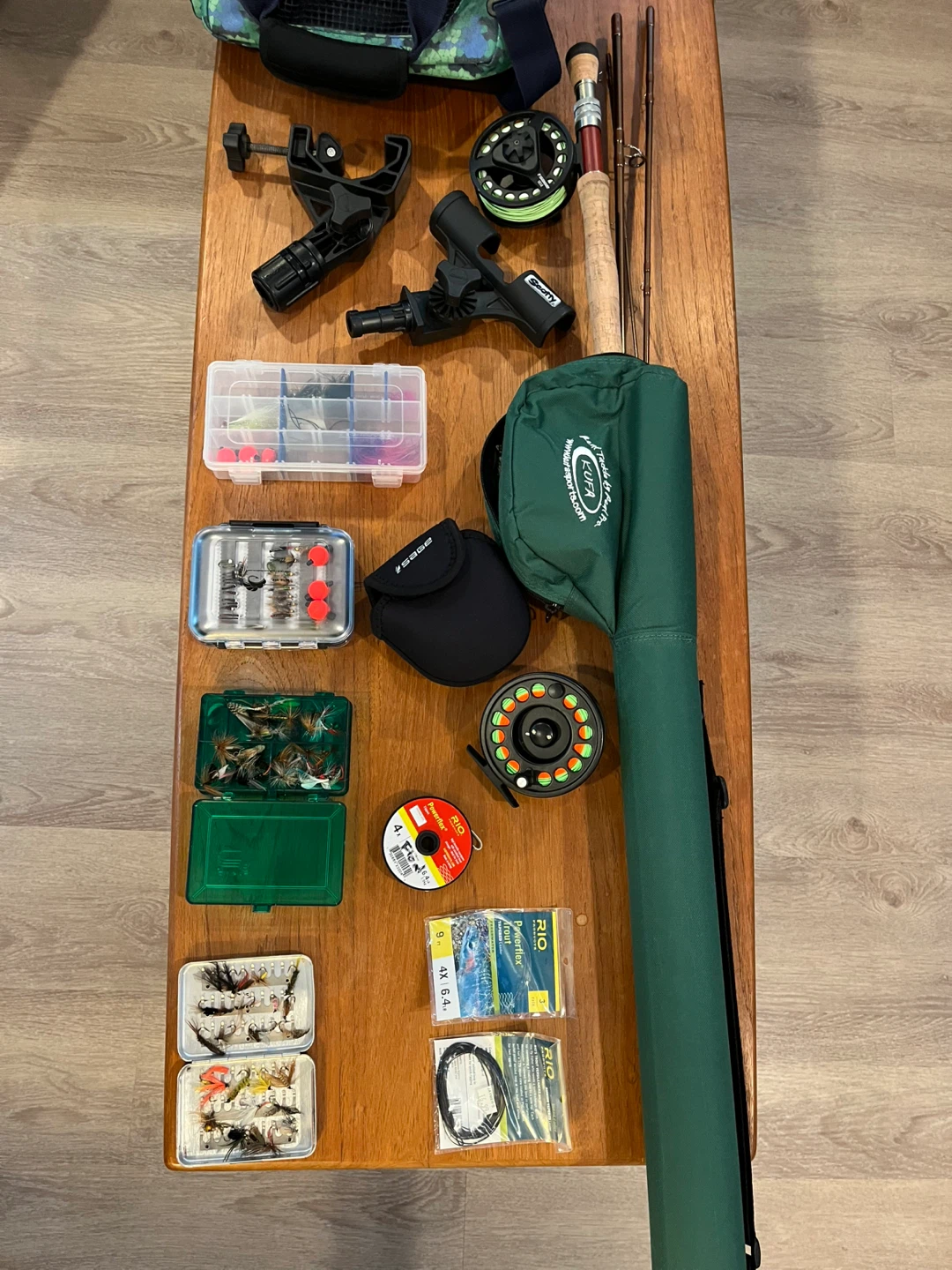 Fly fishing gear