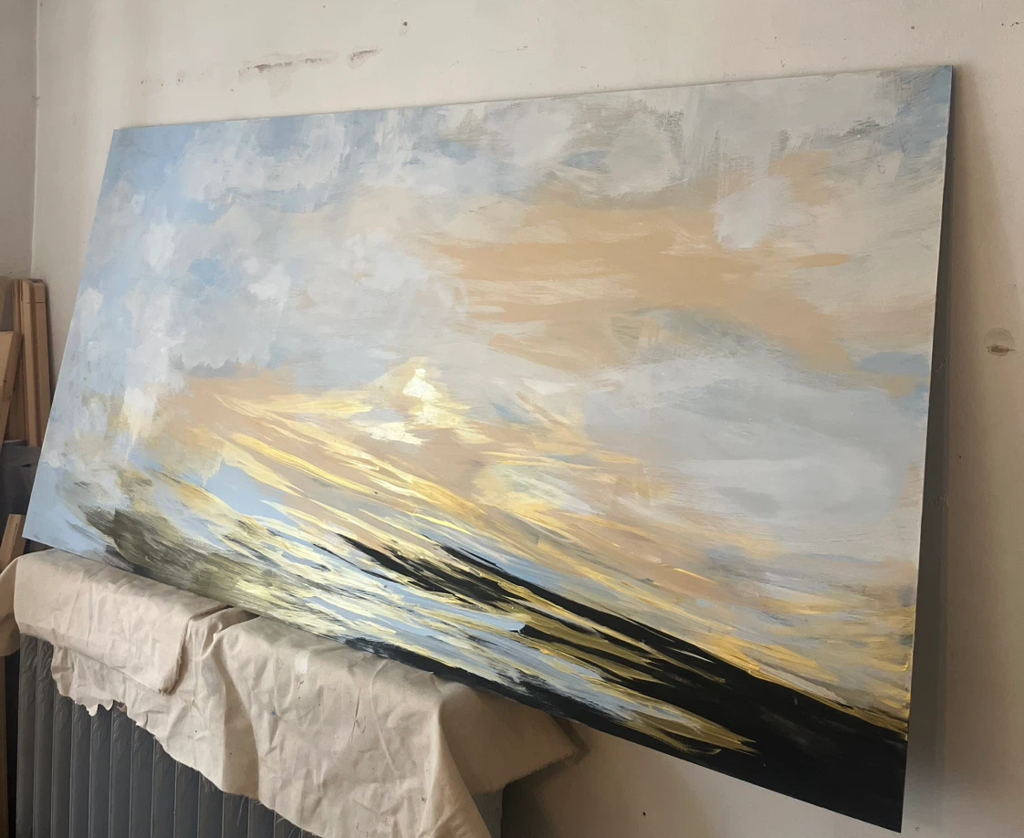 Large Abstract Landscape Painting