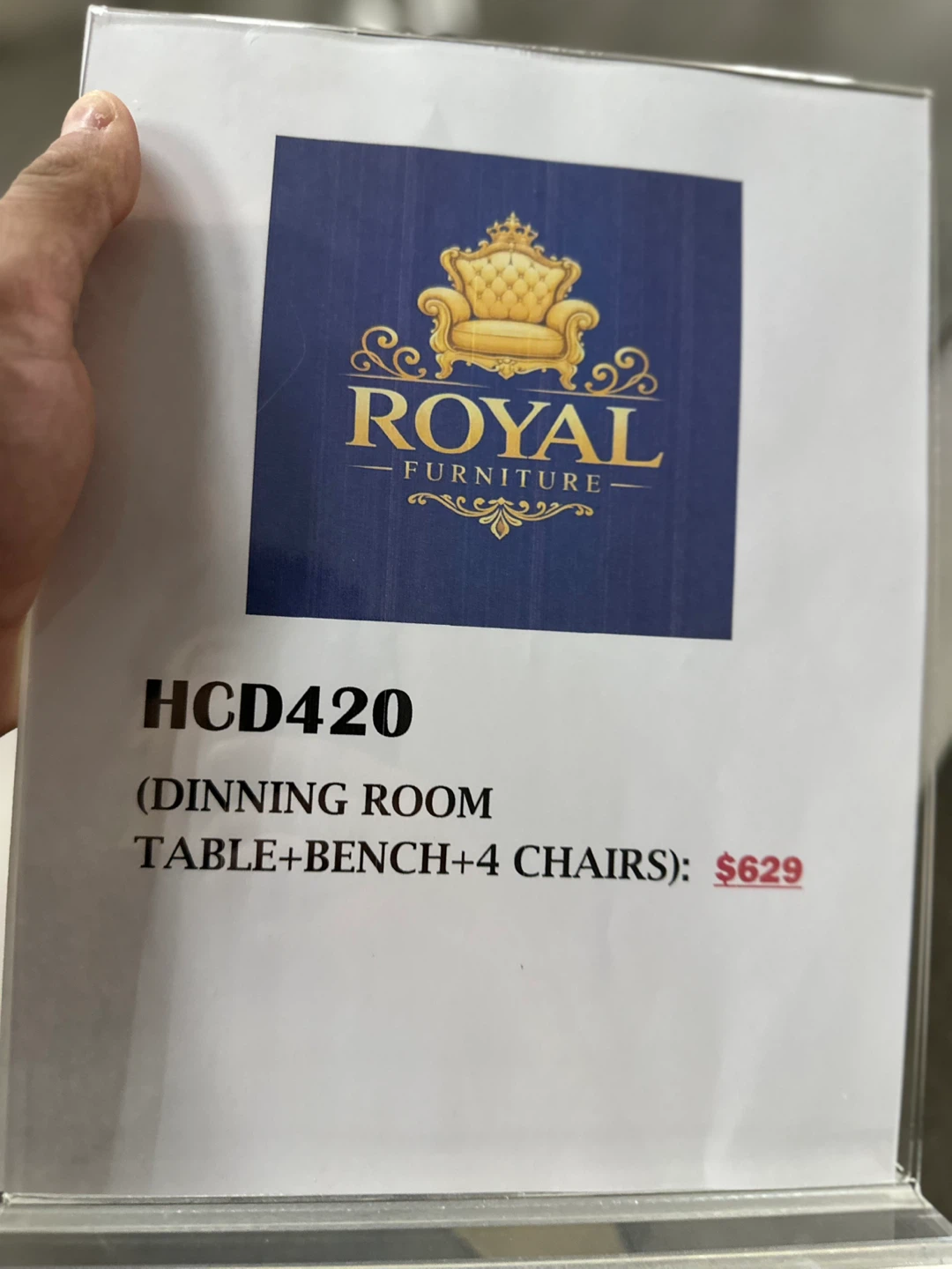 Dining table + 4 chairs + bench (new) - photo 3