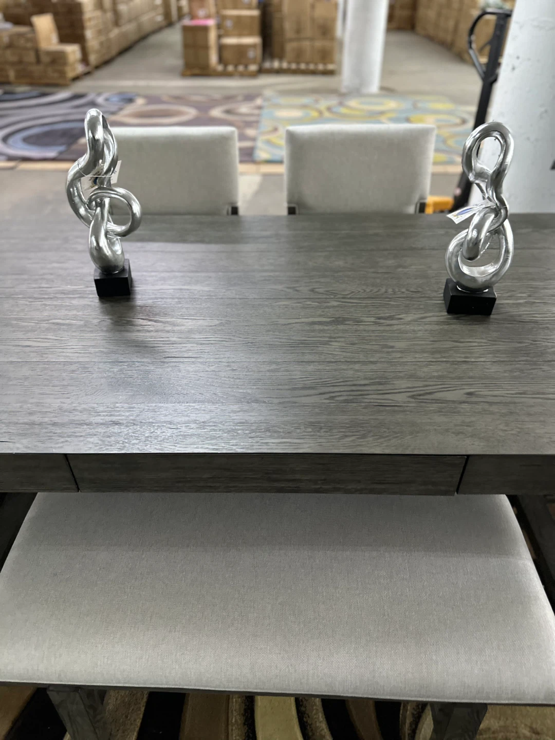 Dining table + 4 chairs + bench (new) - photo 2