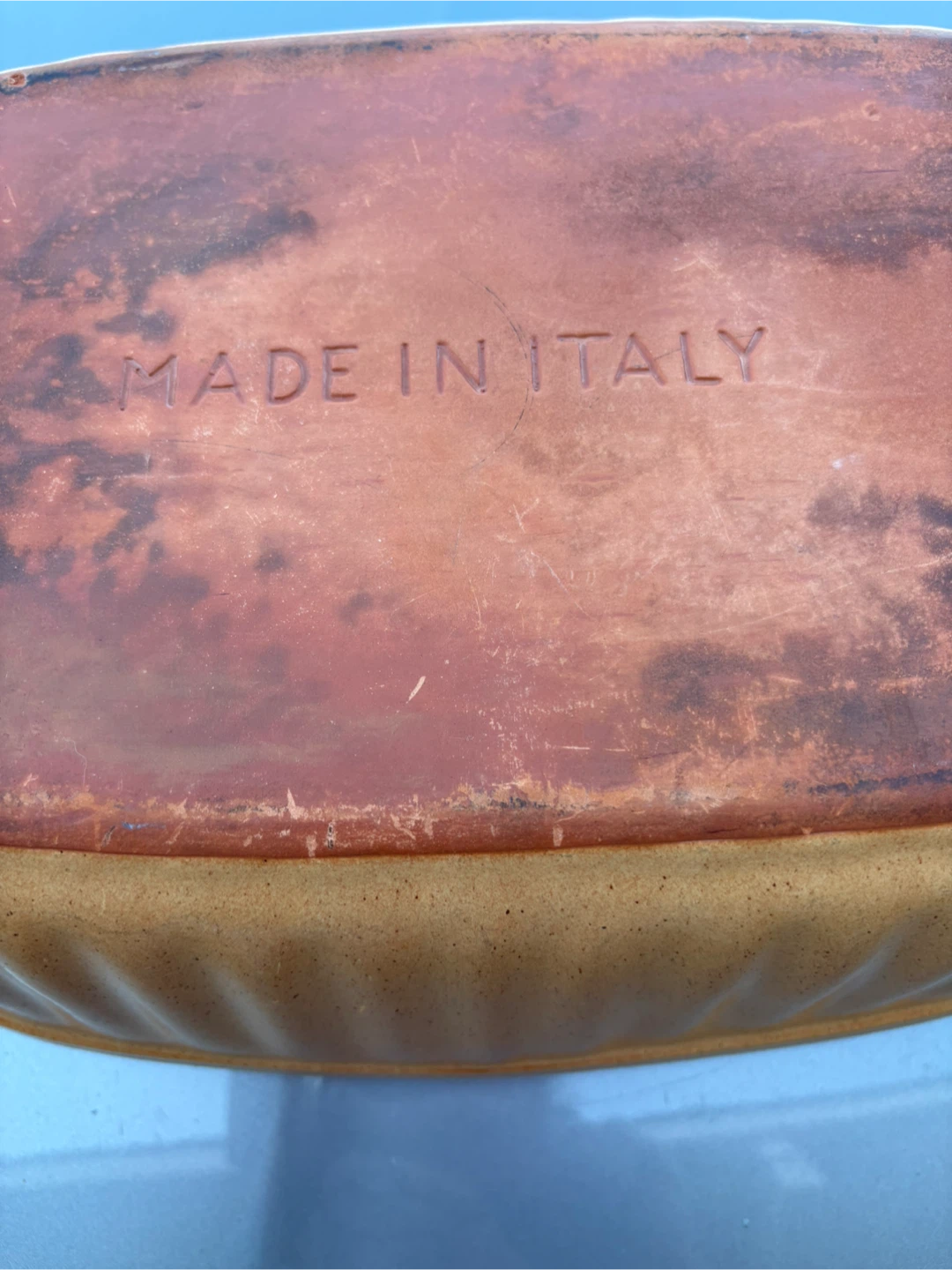 Vintage Ceramic Baking Dish with Lid - Made in Italy - photo 4