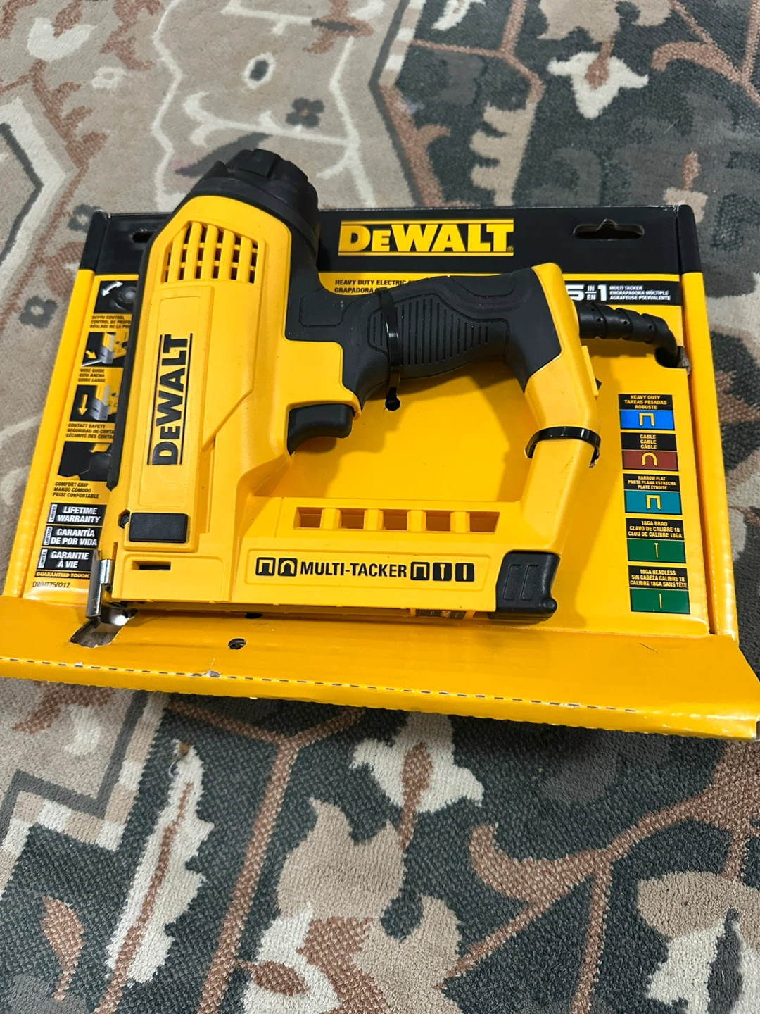 DEWALT Heavy Duty Electric Multi-Tacker Stapler