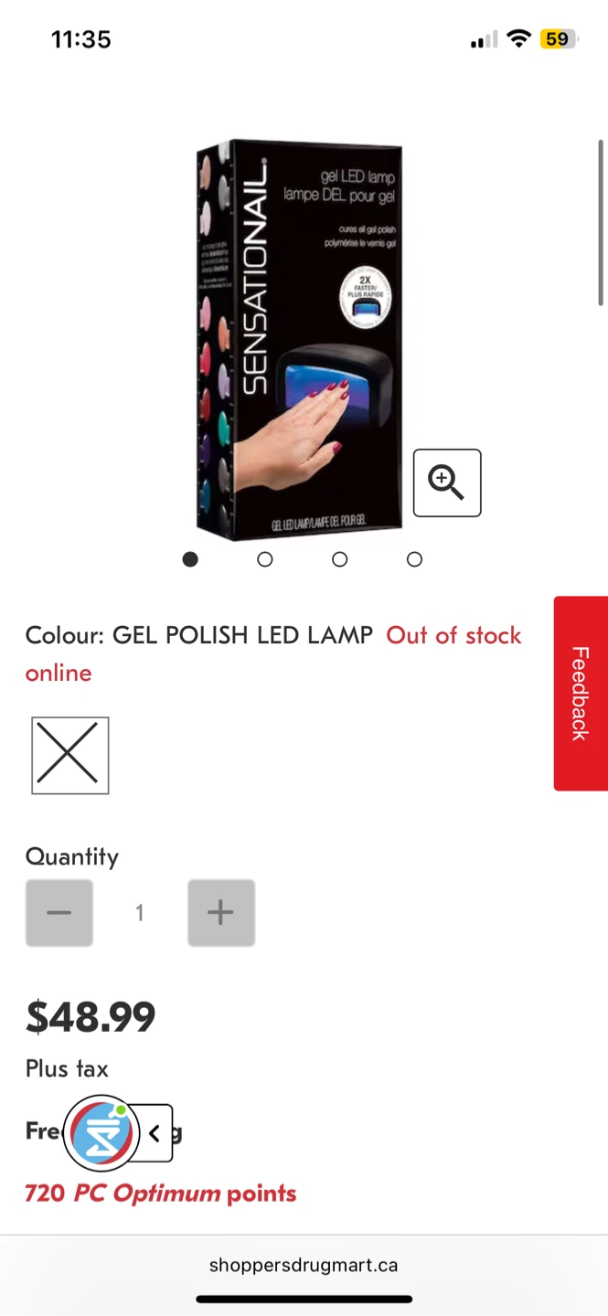 Sensationail Gel LED Lamp - photo 5