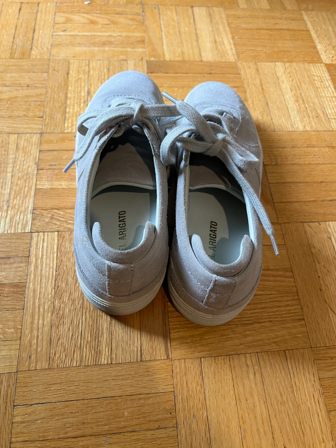 Axel Arigato Grey Suede Sneakers - photo 2