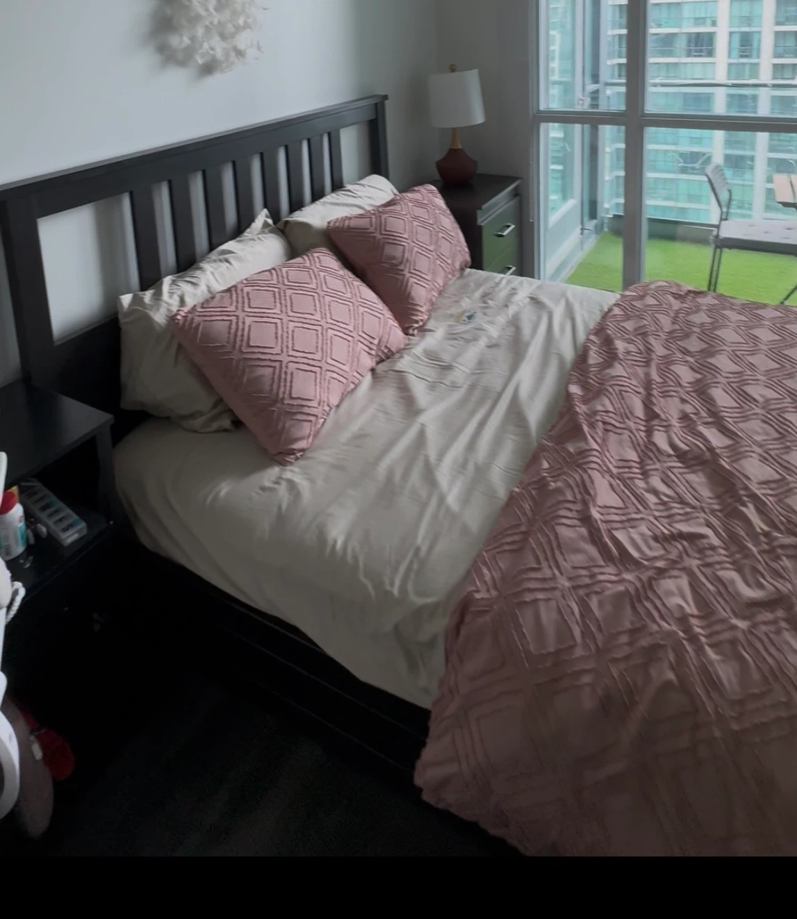 Queen Bed Frame with Headboard