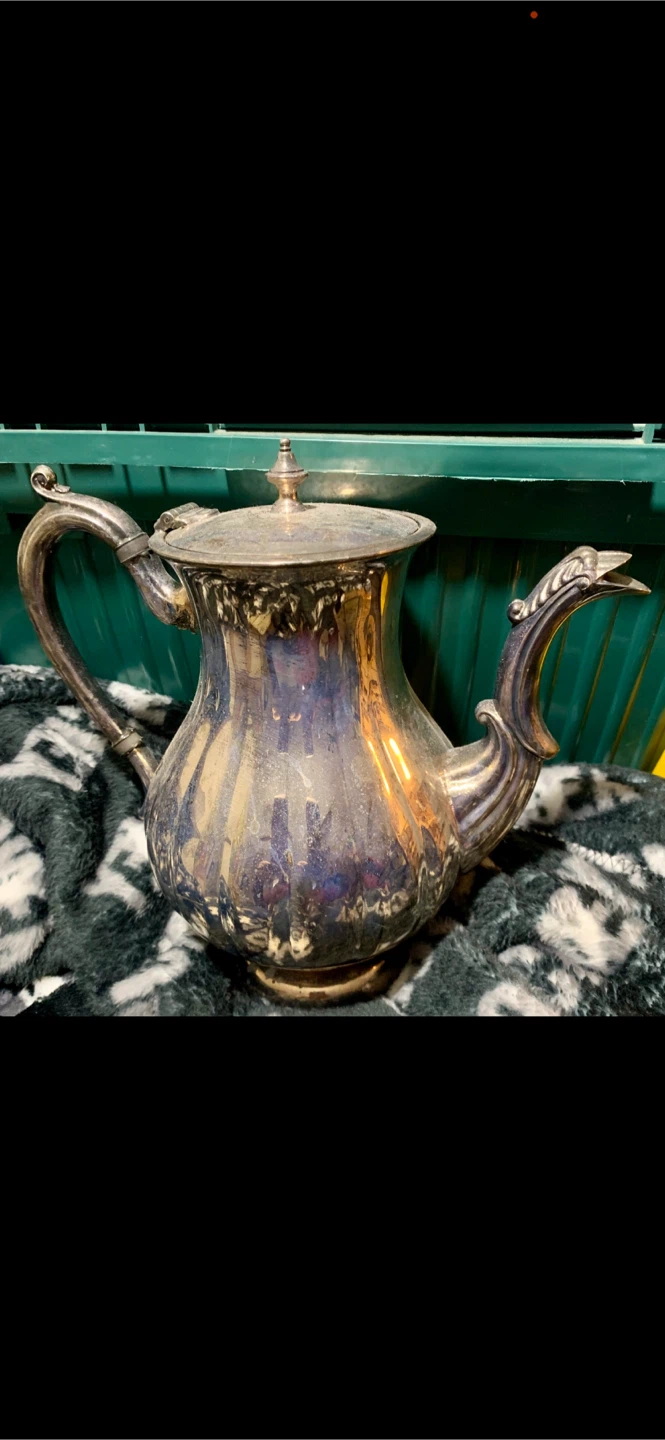 Silver Plated Coffee Pot