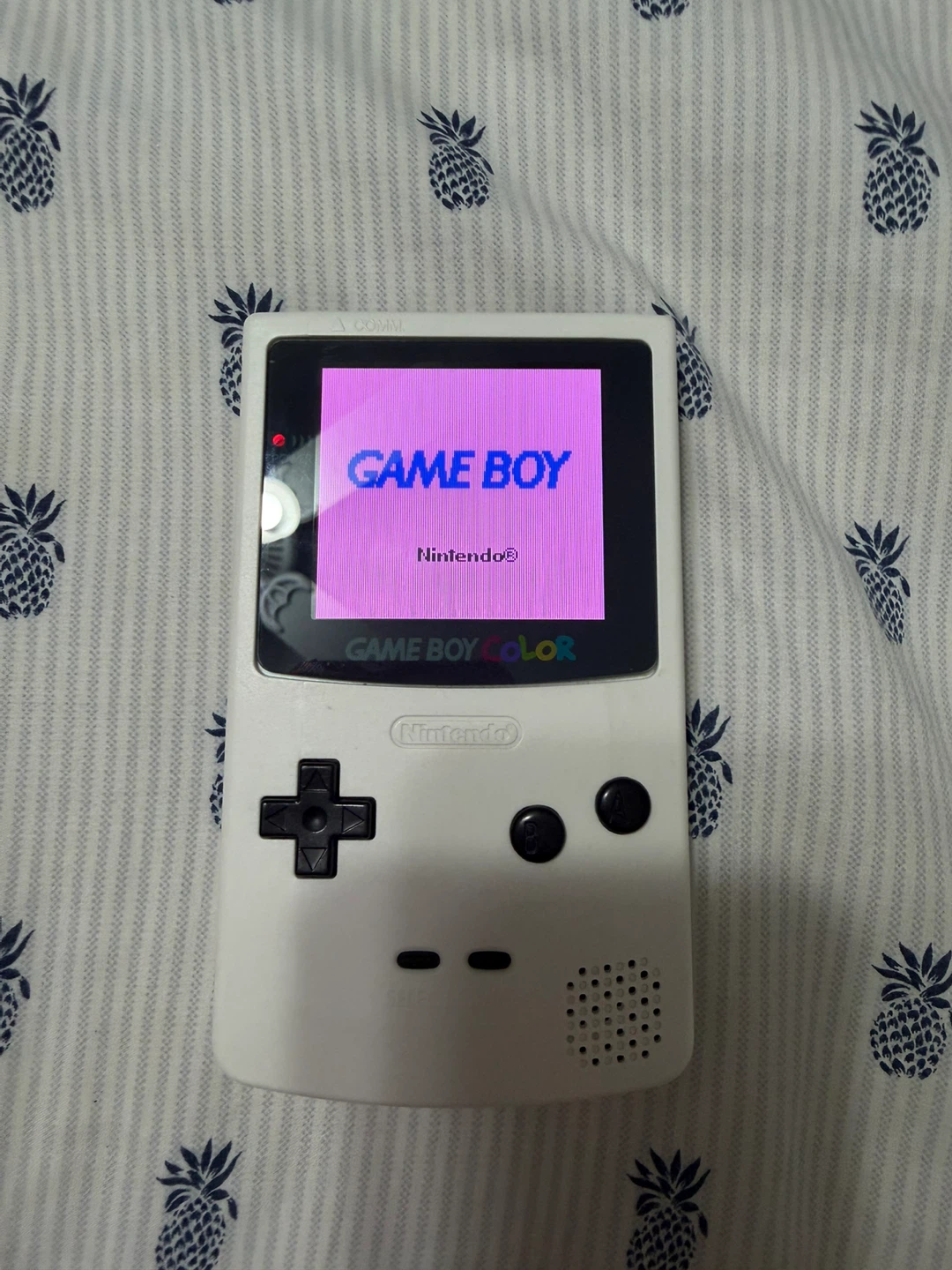 Nintendo GameBoy Color WHITE W/2.4” IPS Backlit Screen GCB-001 - photo 2