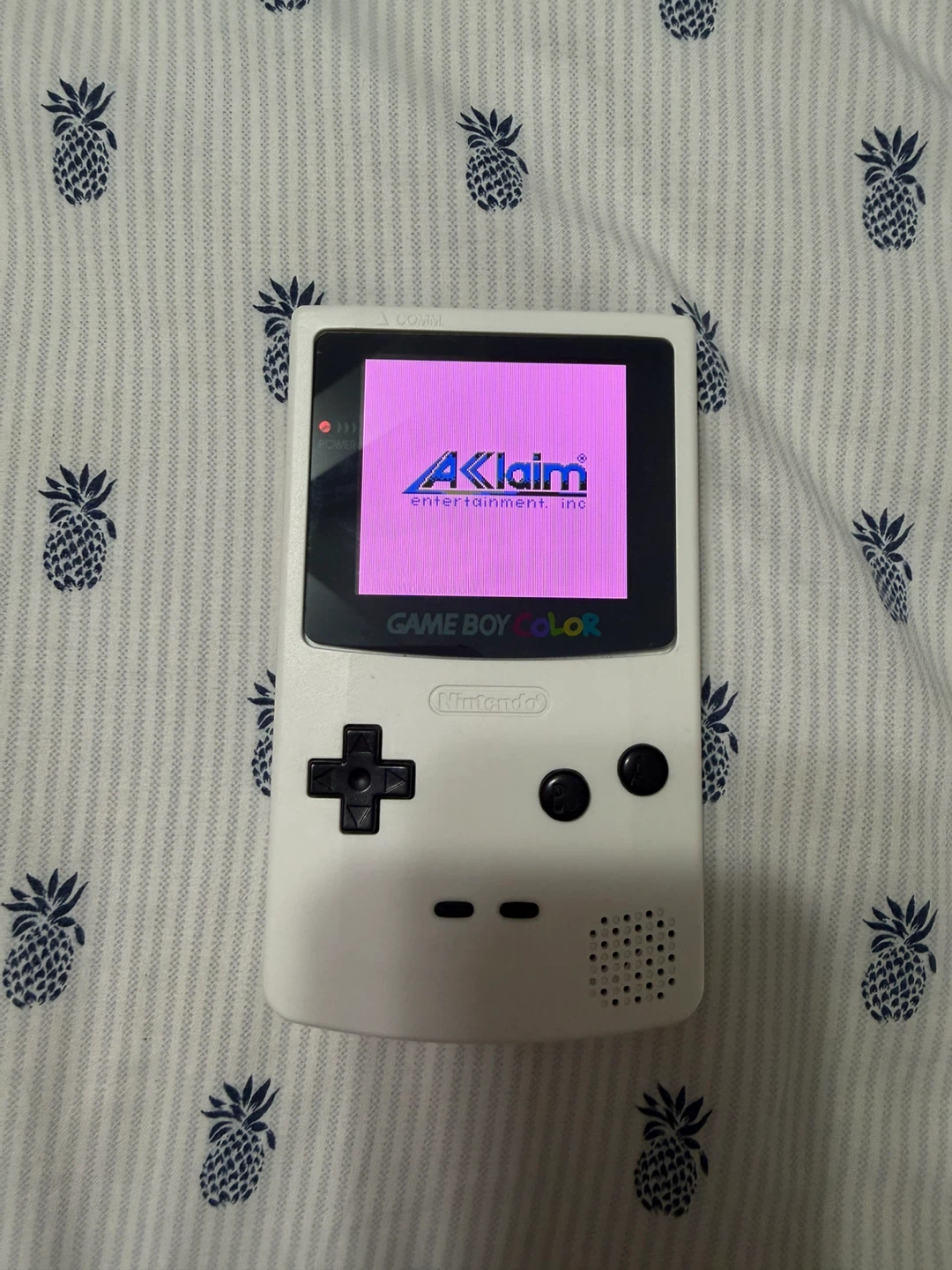Nintendo GameBoy Color WHITE W/2.4” IPS Backlit Screen GCB-001 - photo 4