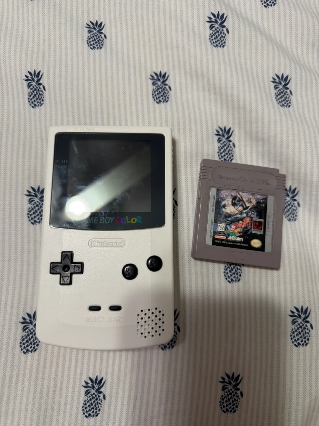 Nintendo GameBoy Color WHITE W/2.4” IPS Backlit Screen GCB-001 - photo 5