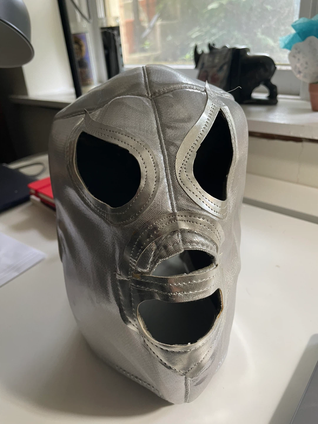 Hand made Lucha Libre (El Santo) Wrestling Mask - photo 2