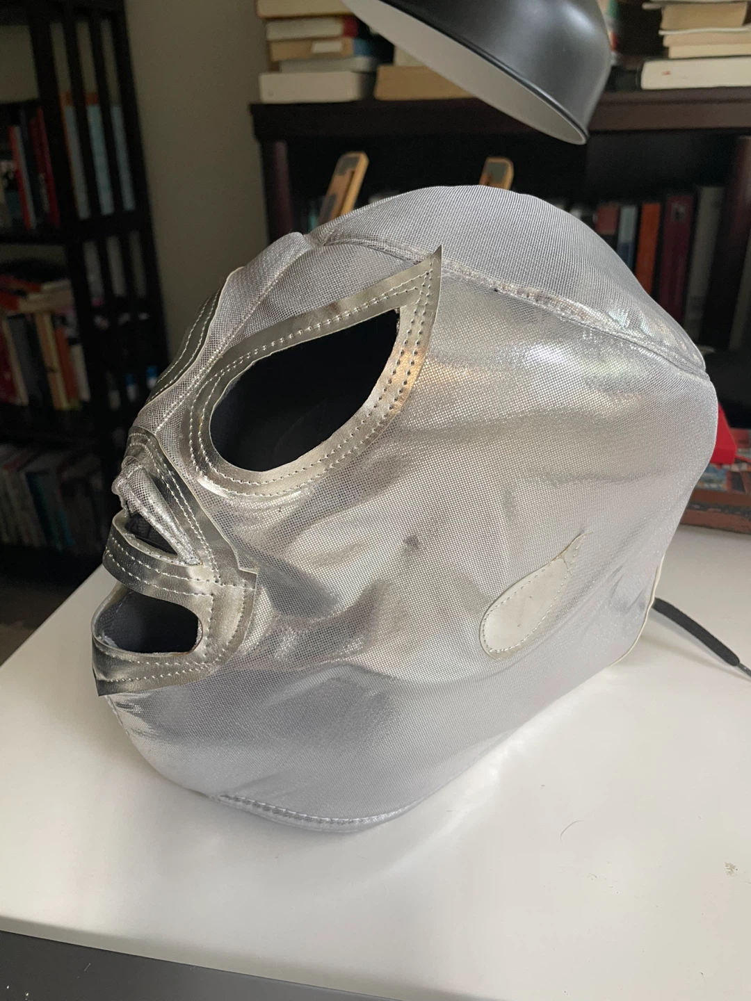 Hand made Lucha Libre (El Santo) Wrestling Mask - photo 3