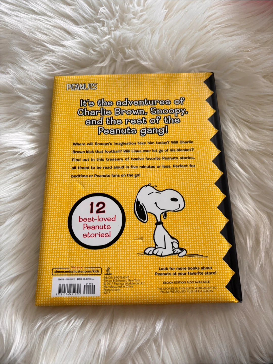 Peanuts 5 Minute Stories Book GUC - photo 3