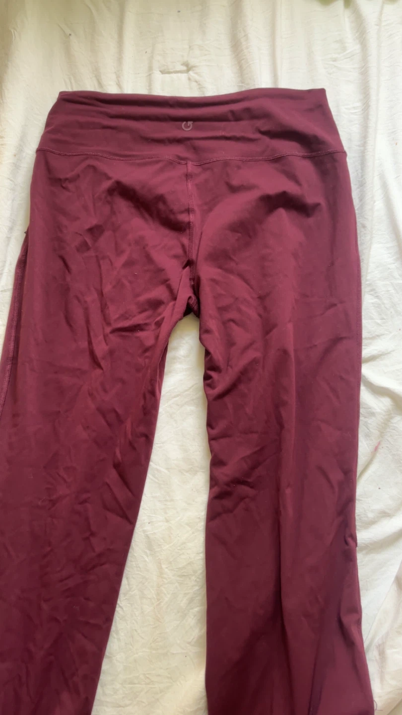 Garage Burgundy Workout Pants - photo 3