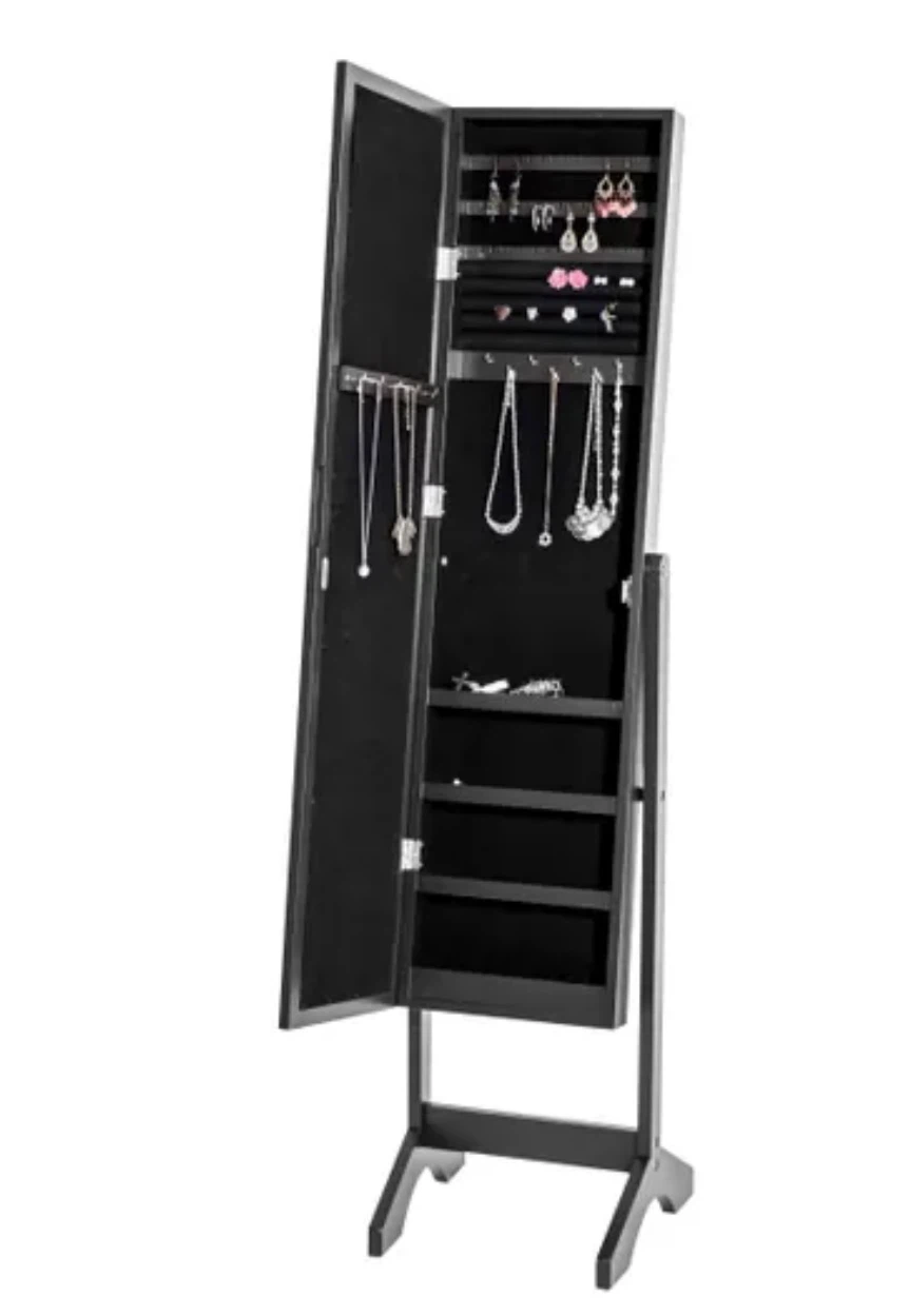 MILANIA Full-Length Mirror Jewelry Cabinet - photo 2